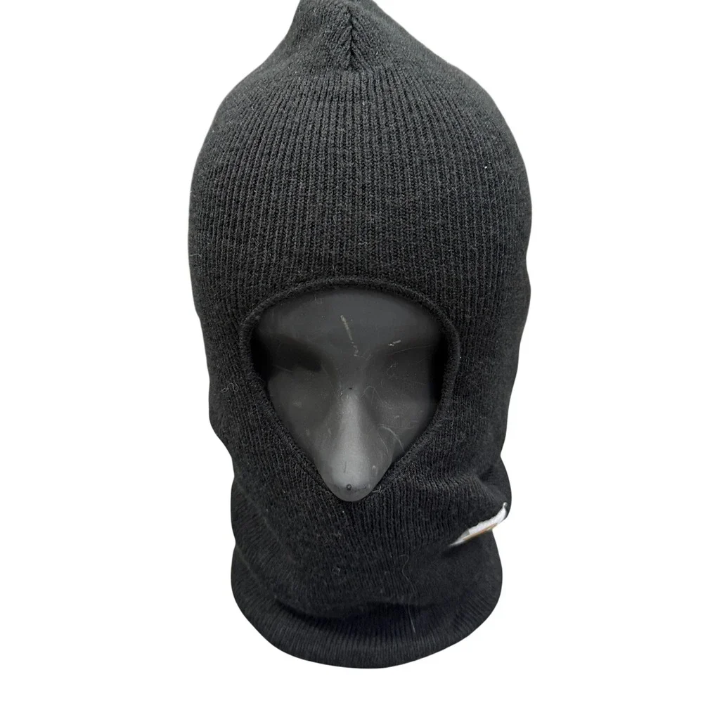 Carhartt Face Mask Balaclava Mens OS Black Excellent Thinsulate Flex Knit USA
